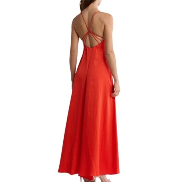 NWT TWP Josephine Linen Maxi Dress - Picture 1 of 13
